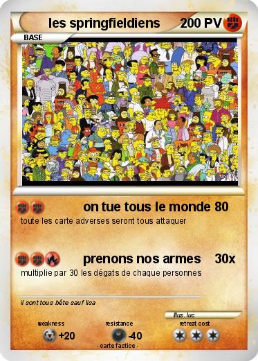 Pokemon les springfieldiens