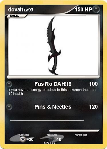 Pokemon dovah
