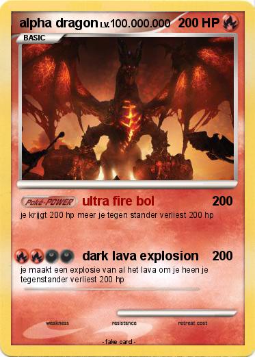 Pokemon alpha dragon