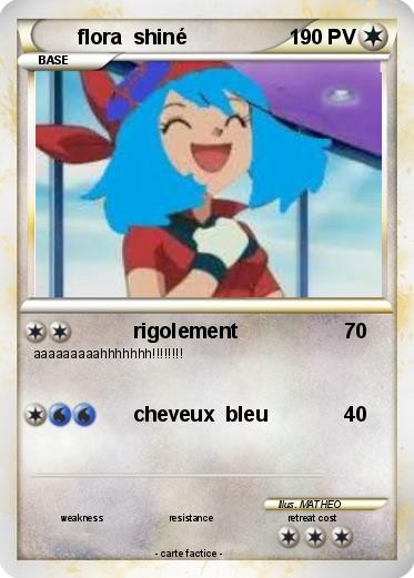 Pokemon flora  shiné