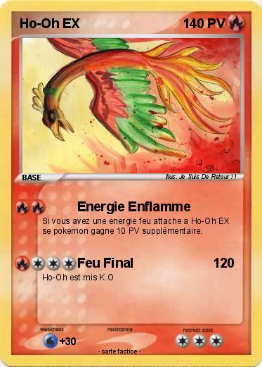 Pokemon Ho-Oh EX