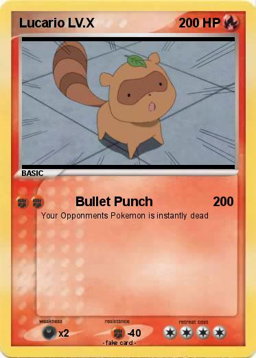 Pokemon Lucario LV.X