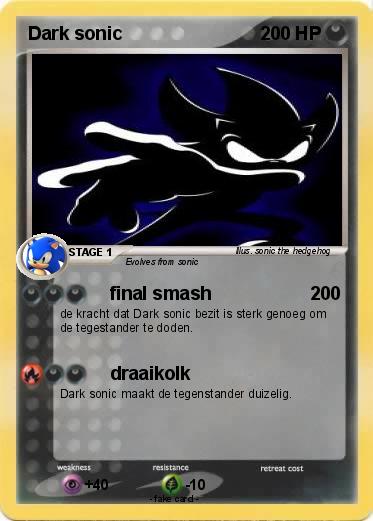 Pokemon Dark sonic