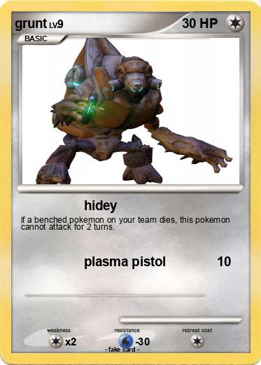 Pokemon grunt