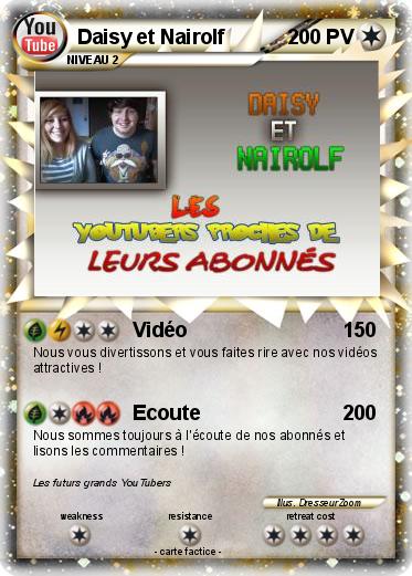 Pokemon Daisy et Nairolf