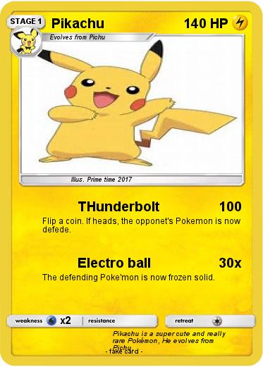 Pokemon Pikachu