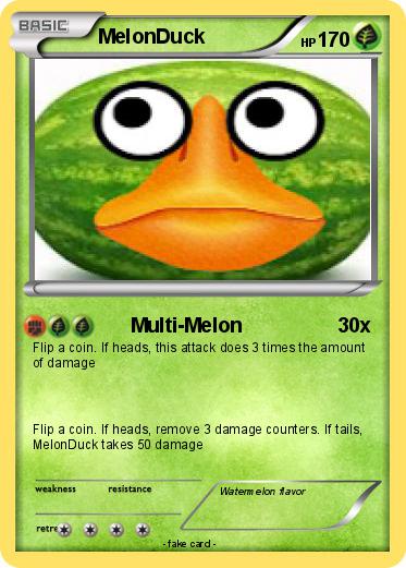 Pokemon MelonDuck