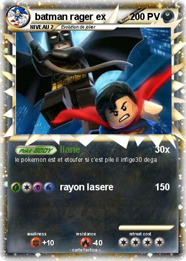 Pokemon batman rager ex