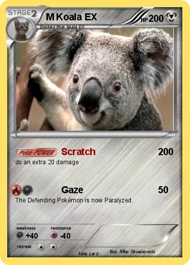 Pokemon M Koala EX