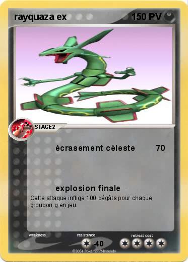 Pokemon rayquaza ex