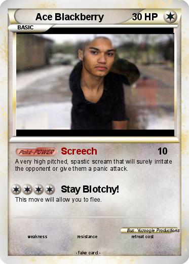 Pokemon Ace Blackberry