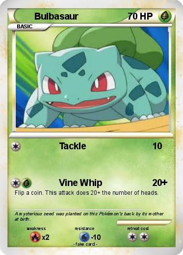 Pokemon Bulbasaur