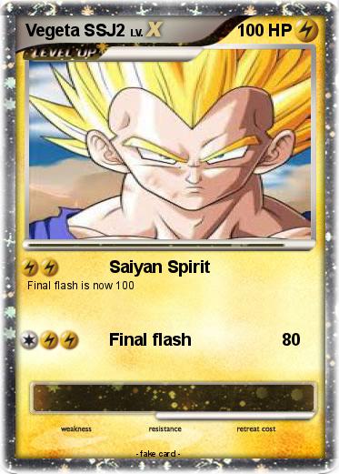 Pokemon Vegeta SSJ2