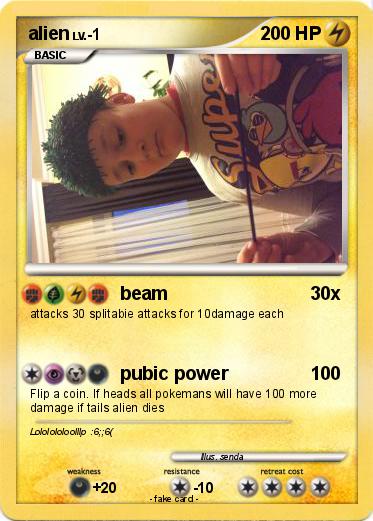 Pokemon alien