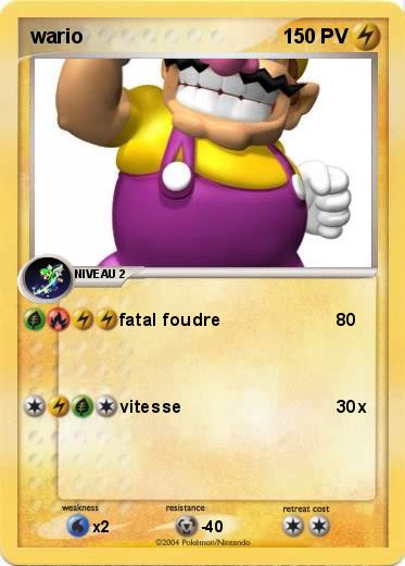 Pokemon wario 