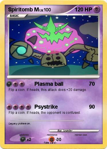 Pokemon Spiritomb M