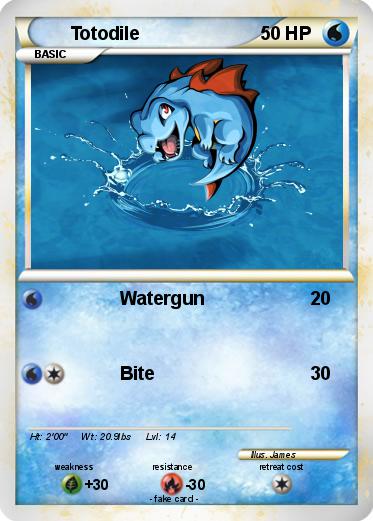 Pokemon Totodile