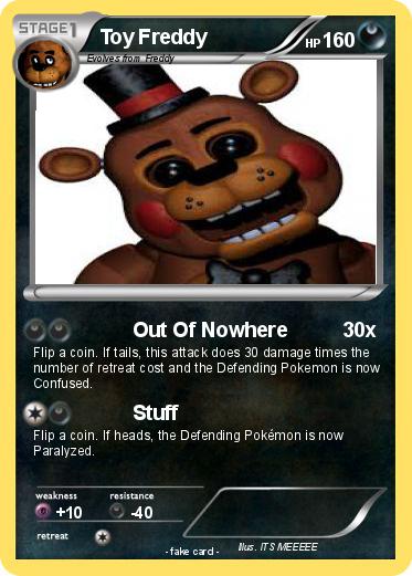 Pokemon Toy Freddy
