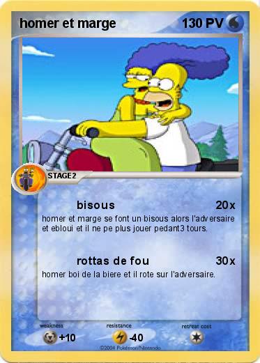Pokemon homer et marge