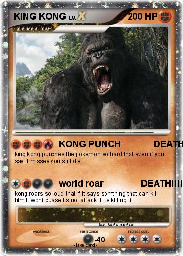 Pokemon KING KONG
