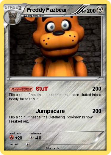 Pokemon Freddy Fazbear