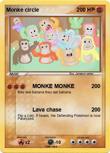 Pokemon Monke circle