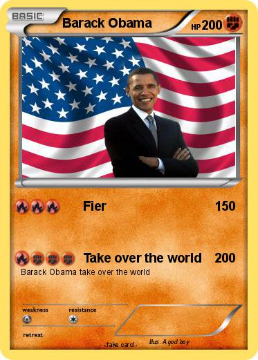 Pokemon Barack Obama
