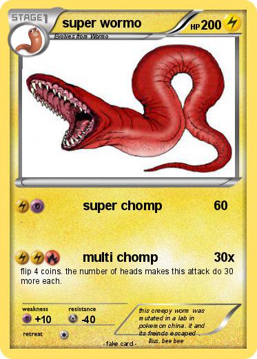 Pokemon super wormo