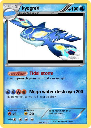 Pokemon kyogreX