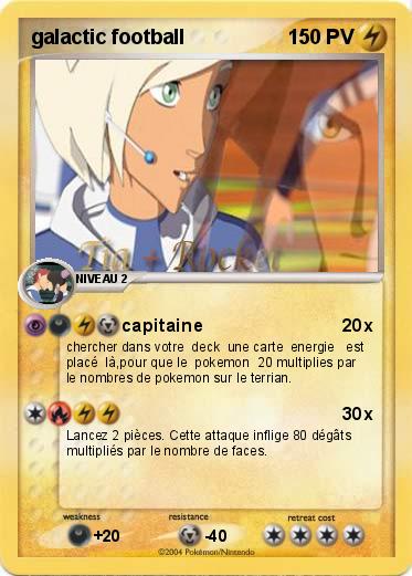 Pokemon galactic football