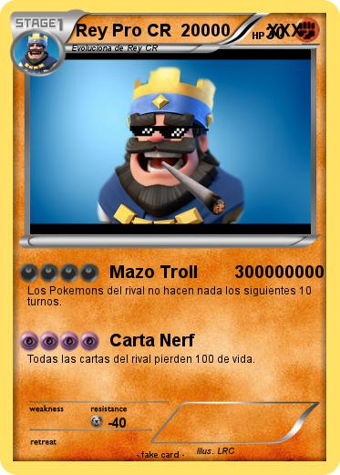 Pokemon Rey Pro CR  20000        XXX
