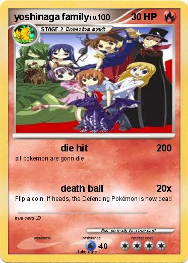 Pokemon yoshinaga family