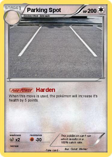 Pokemon Parking Spot