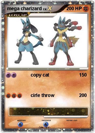Pokemon mega charizard