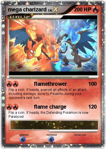 Pokemon mega charizard