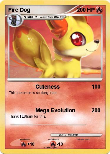 Pokemon Fire Dog