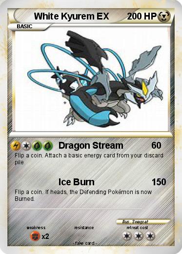 Pokemon White Kyurem EX