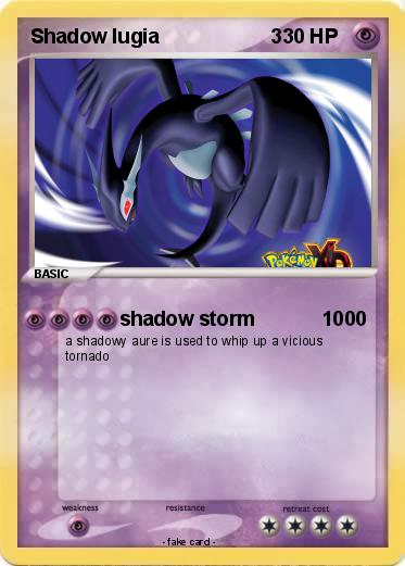 Pokemon Shadow lugia                    3