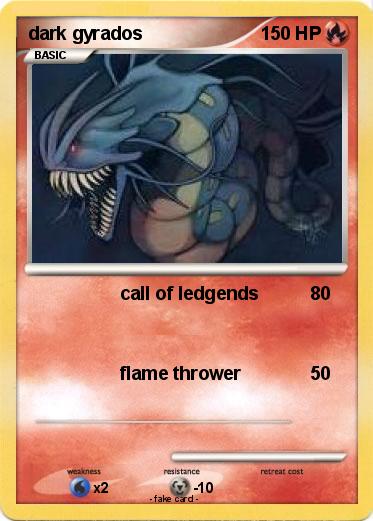 Pokemon dark gyrados