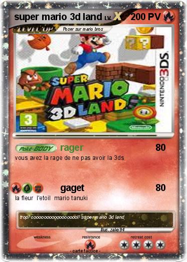 Pokemon super mario 3d land