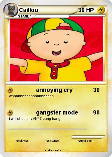 Pokemon Caillou