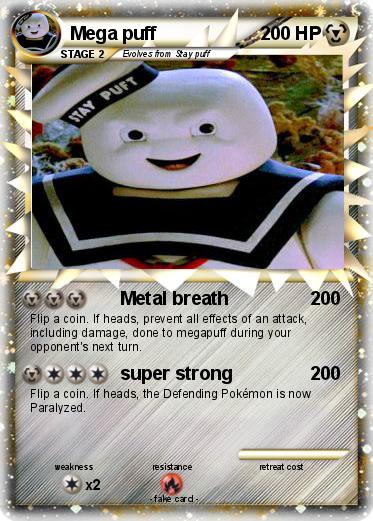 Pokemon Mega puff