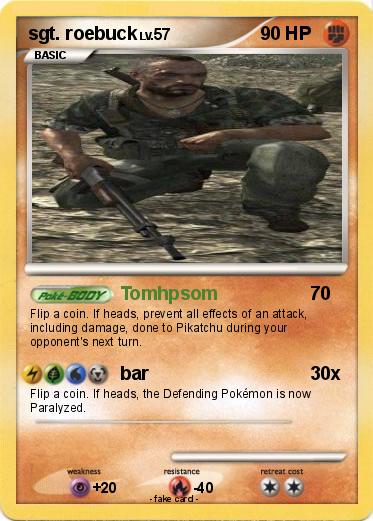 Pokemon sgt. roebuck