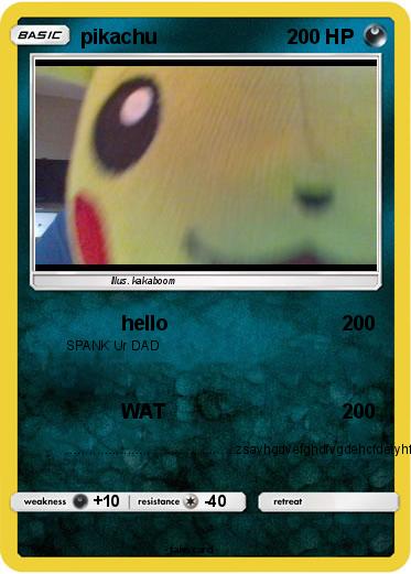Pokemon pikachu