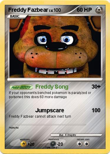 Pokemon Freddy Fazbear