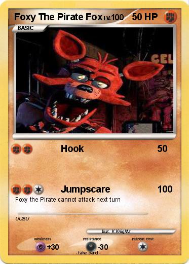 Pokemon Foxy The Pirate Fox