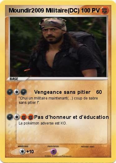 Pokemon Moundir2009 Militaire(DC)