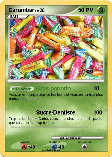 Pokemon Carambar