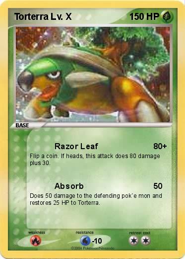 Pokemon Torterra Lv. X
