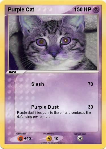 Pokemon Purple Cat